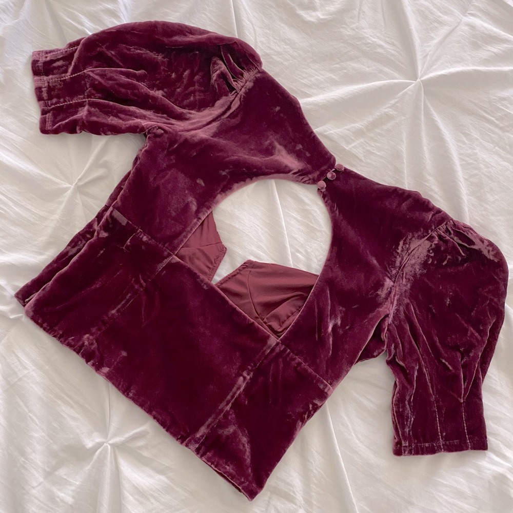 VELVET BERRY TOP - Picture 2 of 3